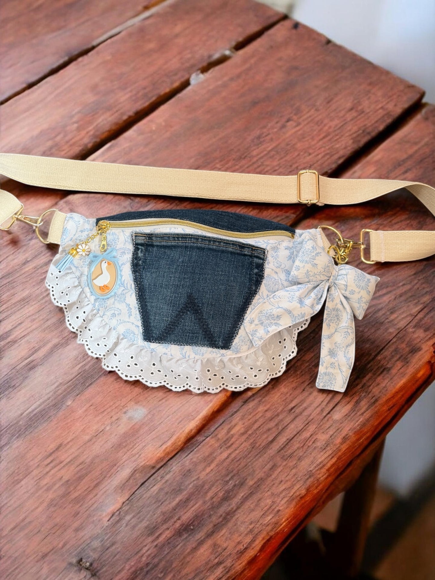 One of a kind handmade Fannie/Belt Bag
