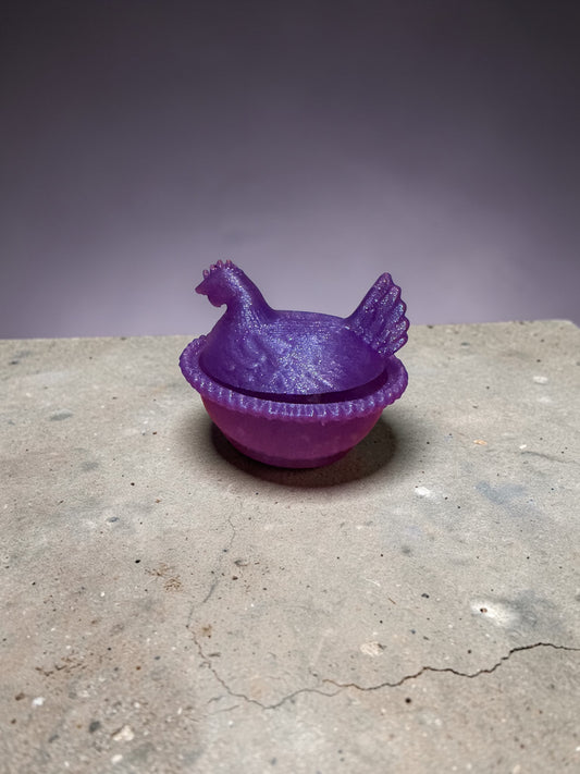 Hen on Nest Fidget Clicker