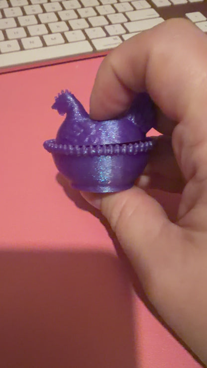 Hen on Nest Fidget Clicker