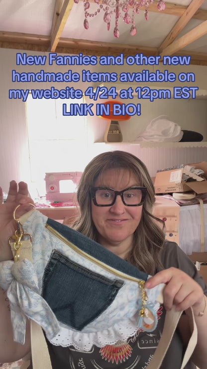 One of a kind handmade Fannie/Belt Bag